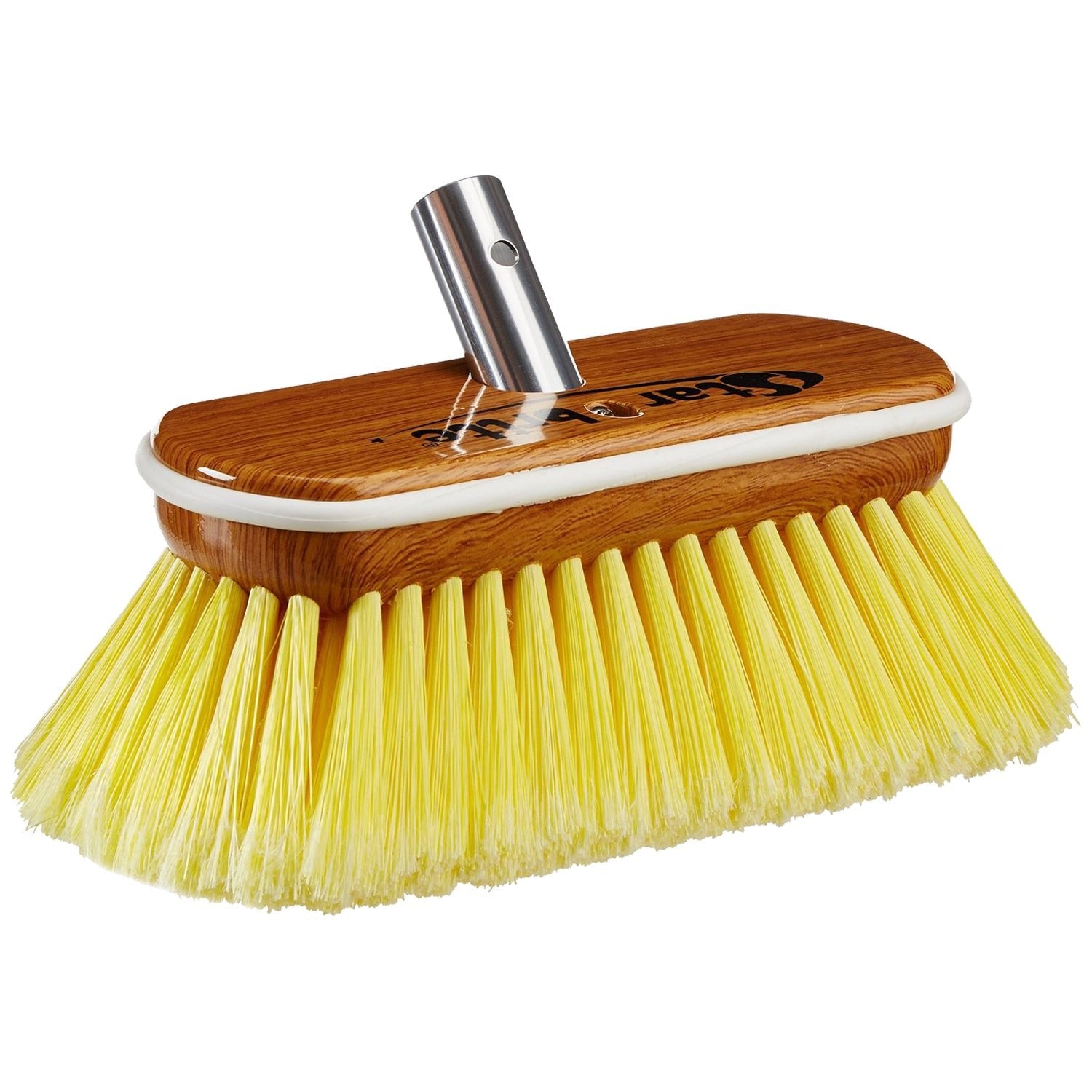 Premium 8" Soft Bristle Wash Brush, Synthetic Wood Block Head - Star brite Distributing, LLC